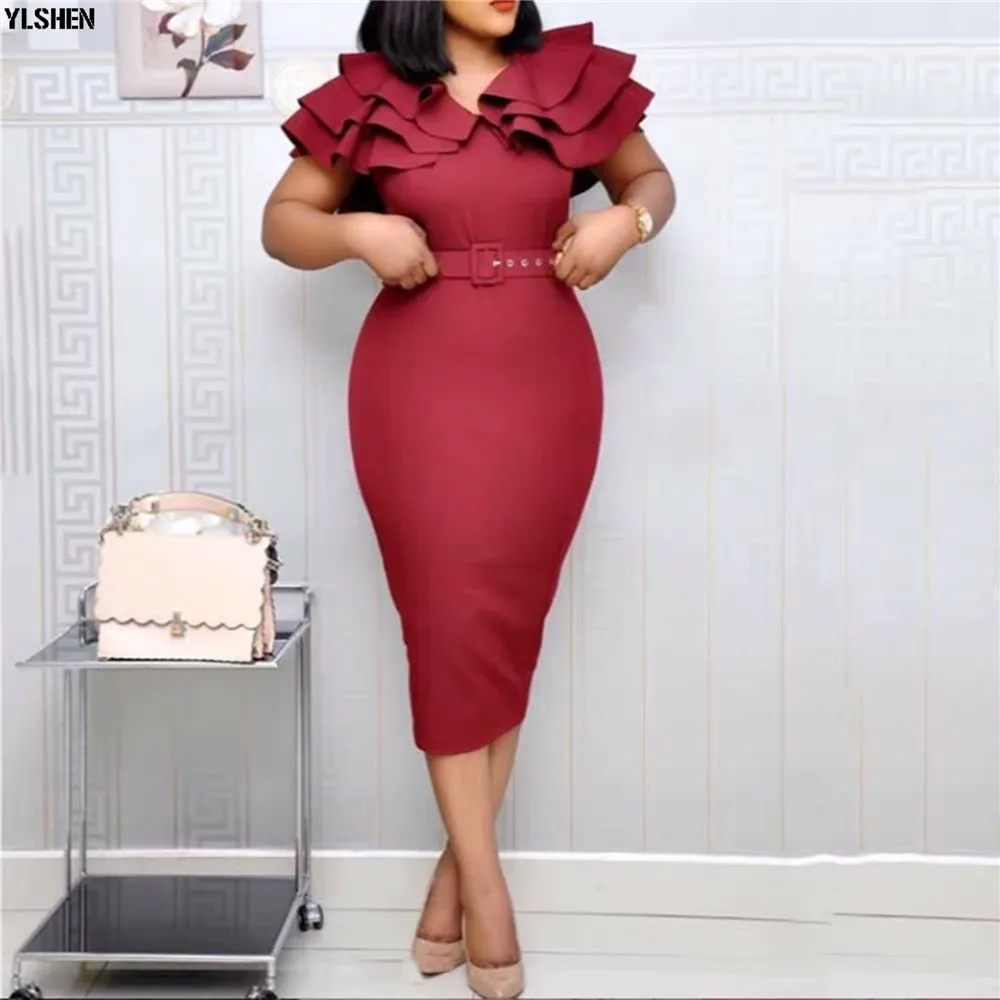 2020 Summer African Dresses for Women Robe Africaine Femme New Style Long Dress Clothing Traditional African Outfits For Ladies 03