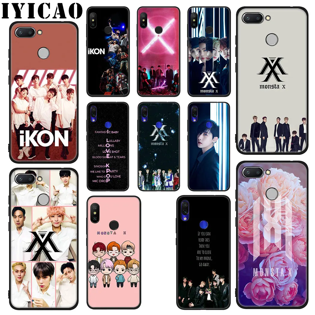 KPOP K.A.R.D MONSTA X NCT 127 Soft Silicone Case for Xiaomi Redmi 4A 4X 5A 5 Plus K20 6 Pro 6A 7A 8A 7 S2 Go TPU | Мобильные