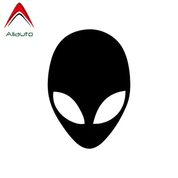 

Aliauto Creative Car Sticker Alien Head Bardian Vinyl Unique Styling Accessories PVC Decal for Nissan Suzuki Peugeot,14cm*9cm