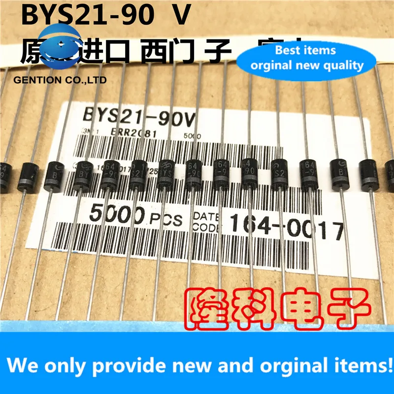 

10 шт. 100% Новый оригинальный BYS21-90 диод Шоттки BYS21-90V 90В BYS21 1A