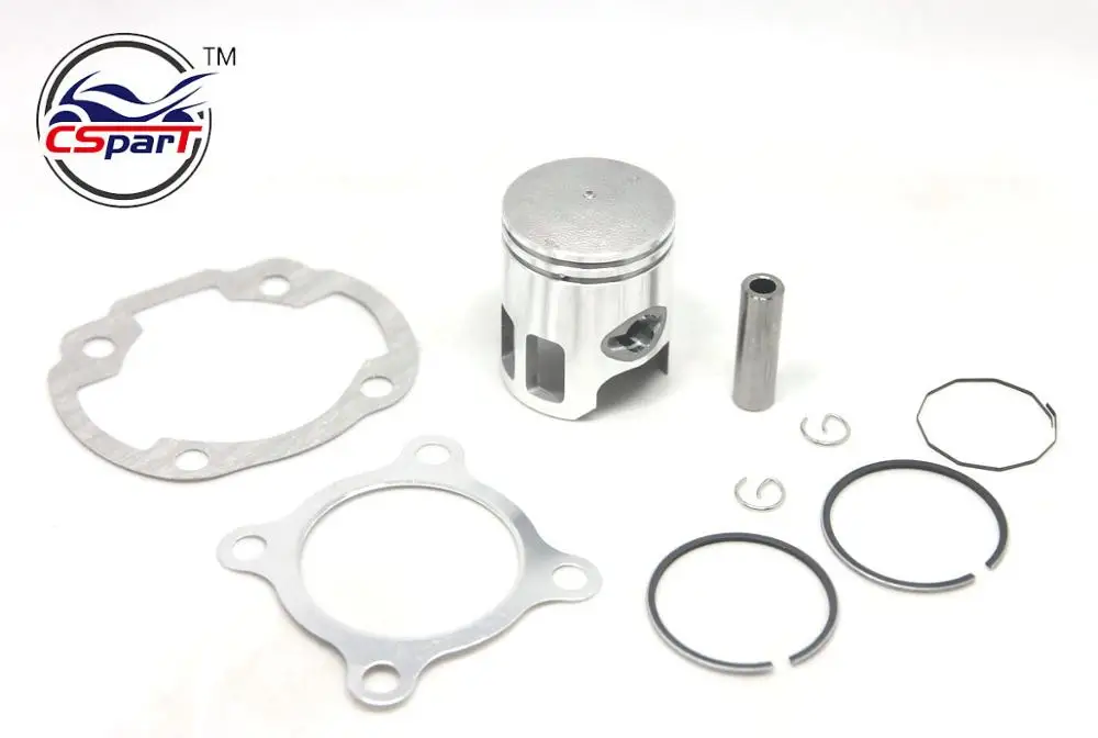 Piston Gasket Kit 40 мм 10 мм поршневой комплект 50cc Minarelli Jog 50 50CC 1E40QMB Jonway Jmstar Yiying Sunny Keeway Roketa Скутер ATV багги - Цвет: Piston Gasket Kit