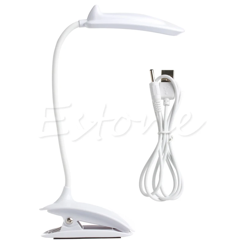 

Flexible 18LED Light Clip On Bed Table Desk Lamp Reading Touch Sensor Light Bulb