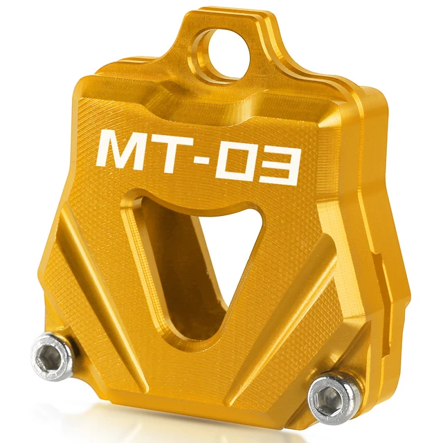 Key Shell Case Protective Cover For Yamaha MT01 MT09 MT07 MT10 MT03 MT 01 09 07 03 10 MT-01 MT-10 MT-03 Motorcycle Accessories Gold-MT03