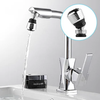 

Kitchen Faucet Aerator 2 Modes 360 Degree adjustable Water Filter Diffuser Water Saving Nozzle Faucet Connector Shower