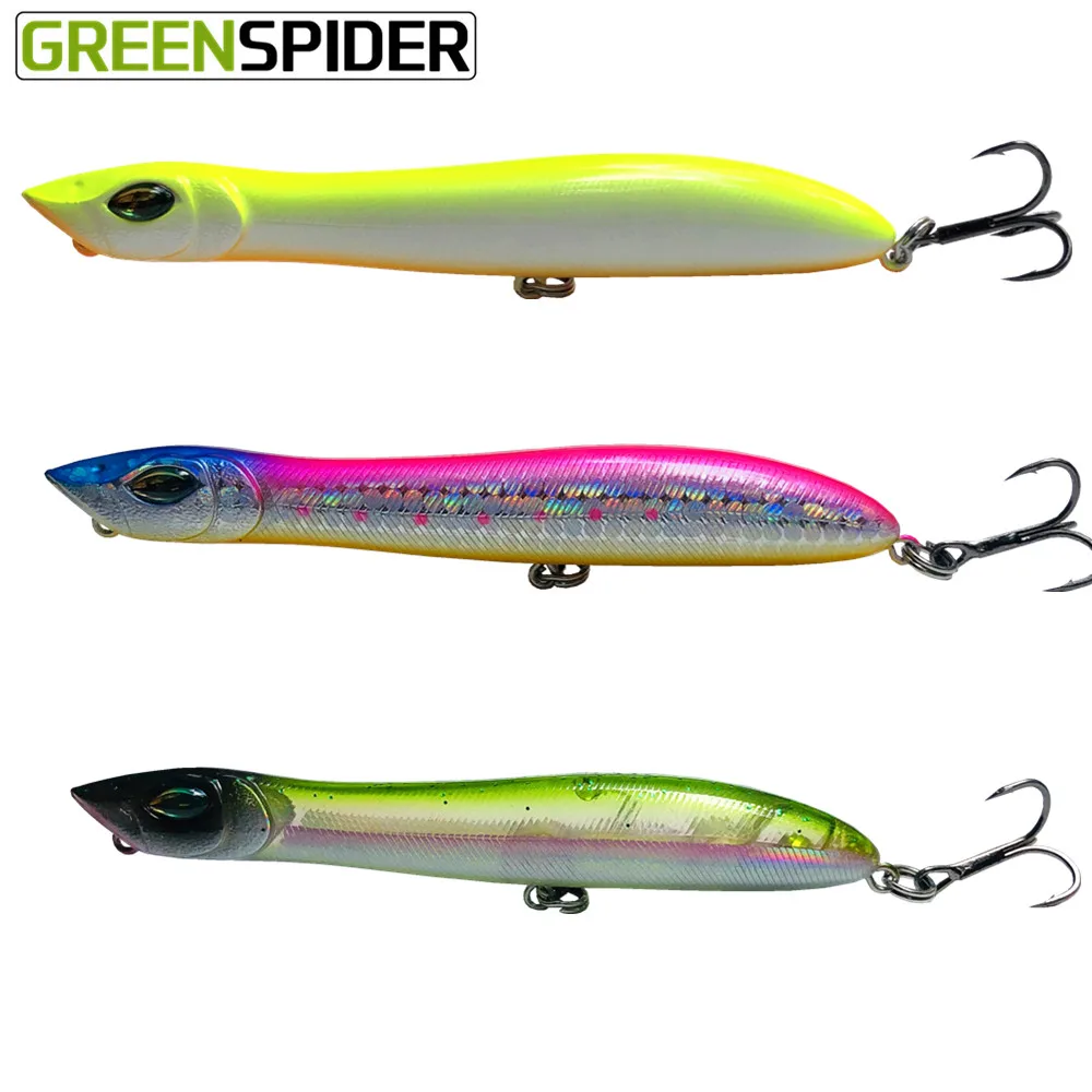 Greenspider 2021新ポッパートップウォーター1pc 105ミリメートル10