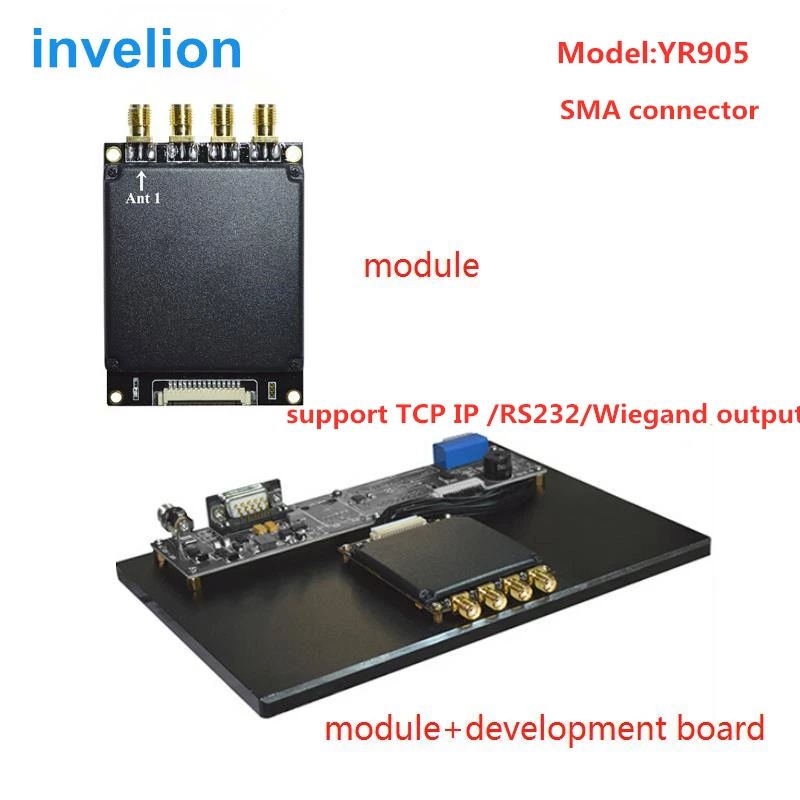 Считыватель rfid Impinj на 4 порта uhf epc gen2 многометровый 840 960 мгц пассивный