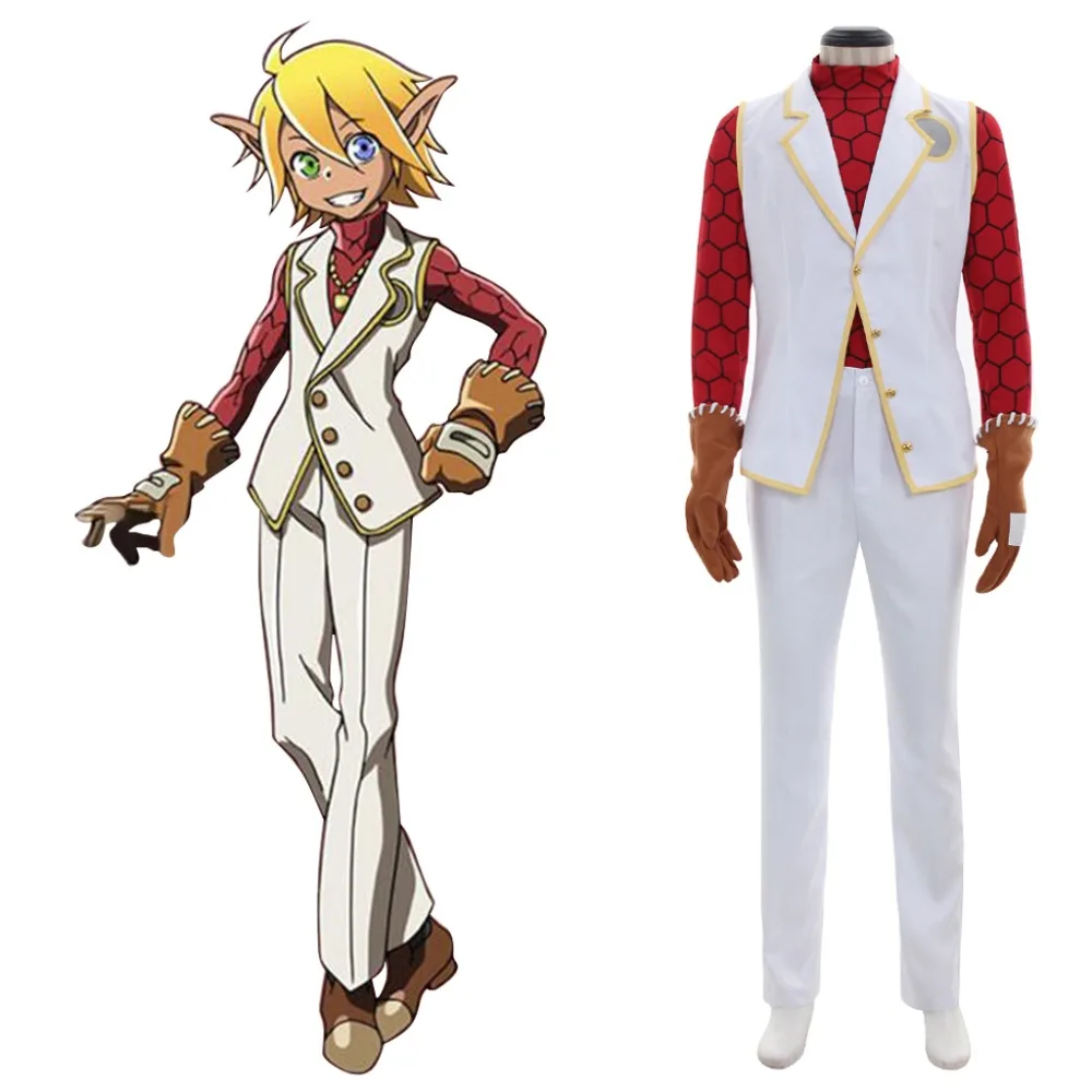 

Cosplaydiy Anime Overlord Aura Bella Fiora Cosplay Kostuum Volwassen Halloween Vest Shirt Broek En Handschoenen Pak L320