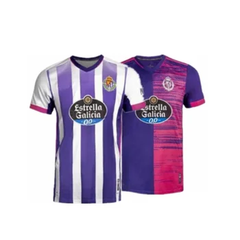 Camiseta de fútbol del Real Valladolides para niños + hombres de 20 a 2021 20 21 FEDE S R Alcaraz Sergi Guardiola Óscar Plano