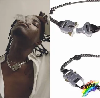 

2019 ALYX Hero chain Necklace ALYX Street Accessories Necklace