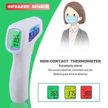 

Baby Forehead Thermometer Infrared Digital LCD Body Measurement Non-Contact Wholesale Adult Body Fever Children Termometro