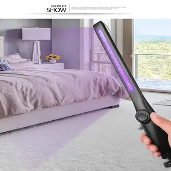

New Handheld Rechargeable Ultraviolet UV Sterilizer Light Tube Bulb Disinfection Bactericidal Lamp Ozone Sterilizer Mites Lights