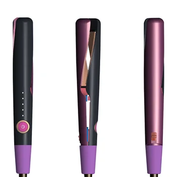 

2 in 1 twist hair curler curling iron fashion styler dual purpose stick ion straightener Ceramic spiral curling iron styling set