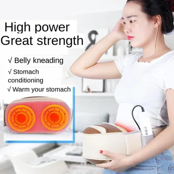 

Electric Heating Abdominal Stomach Massager Plug-in Massager Electric Vibration Abdominal Massager Device Kneading Massager