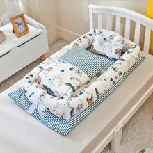 Berceau portable en coton pour nouveau né, lit bionique, berceau pour bébé, garçon et fille