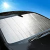 Universal Car Window Sunshade Sun Shade Visor Windshield Cover Front Rear Car Sun Shades Accessories Anti Snow Ice UV Protected ► Photo 2/5