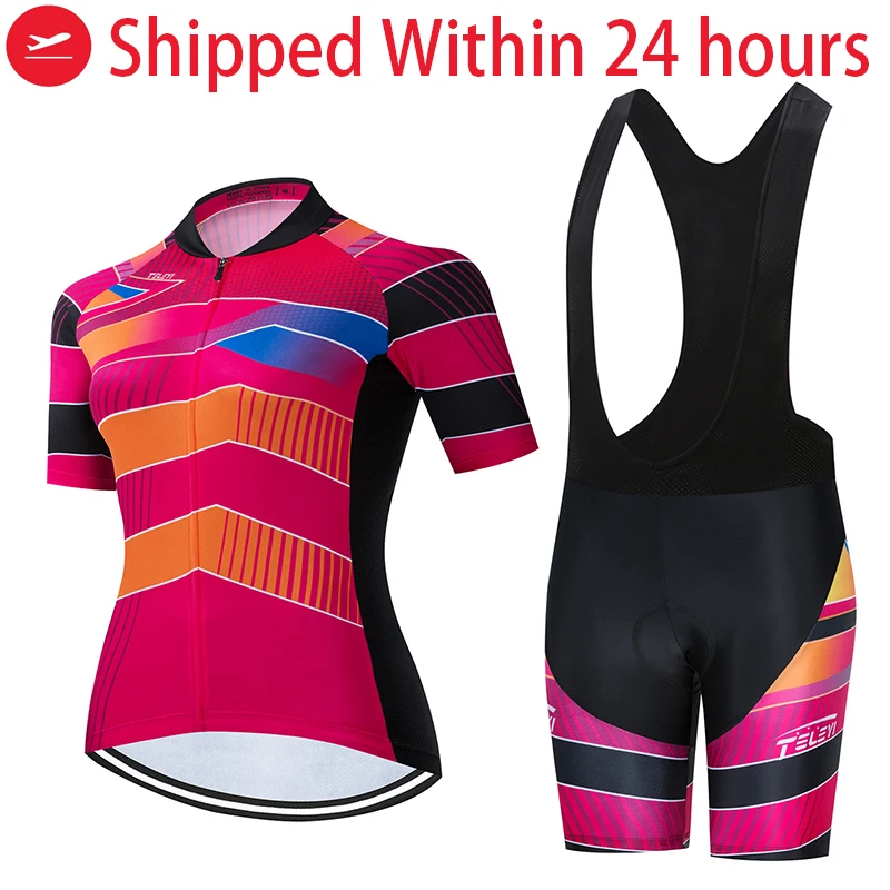 Женская велосипедная Джерси 2021 комплект RCC небесно-фиолетовая летняя MTB ropa de