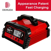 Зарядное устройство 12v 200ah свинцово-кислотный аккумулятор 12В/24 автоматический 5A 10A 20A ток AGM и гелевый Аккумулятор для автомобиля и аккумулятора с использованием