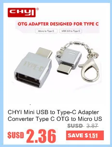 CHYI с несколькими usb-портами концентратор 2,0 4 порта Высокоскоростной USB hab сплиттер алюминиевый литой адаптер мини Компьютерные аксессуары для смартфона