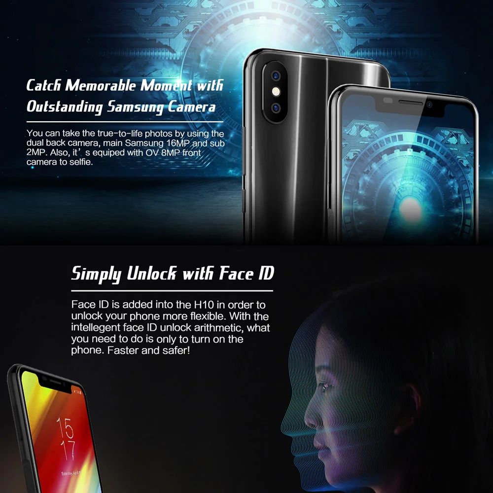 Смартфон HOMTOM H10 4+64 ГБ|Смартфоны| |