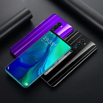 

Rino3 Pro 5.8 Inch Screen Android Phone Purple Water Drop Screen Smartphone Solid Color Mobile Phone Cool Shape Fashion