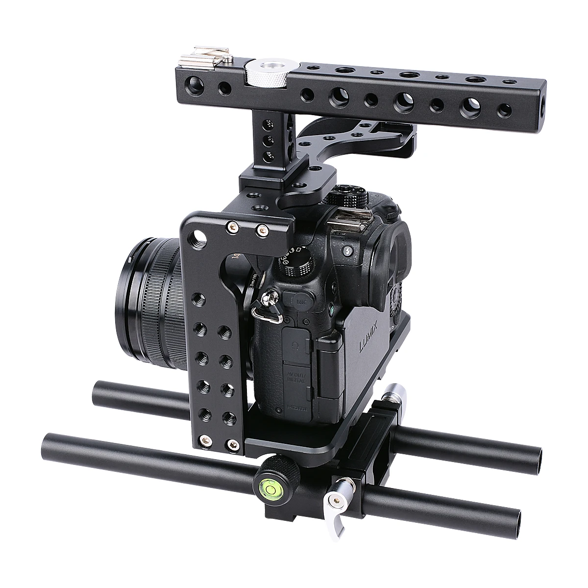 

Yelangu C7 Photography Gh5 Camera Cage Portable Professional Dslr Rig Video Camera Stabilizer for Panasonic Lumix Gh5 Camera