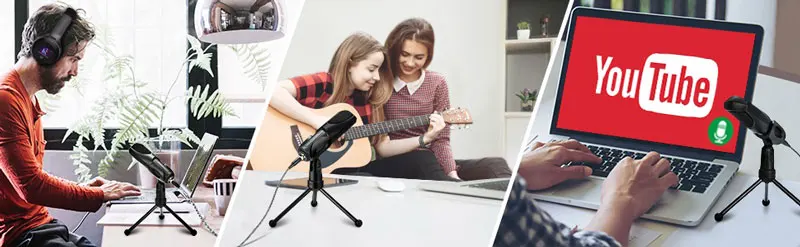 USB конденсаторный микрофон Plug and Play домашний студийный компьютерный микрофон штатив подставка ветрозащитный хлопок для игр YouTube караоке
