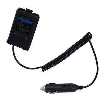 

Portable Size UV-5R 12V Car Charger Battery Eliminator Adapter For Walkie Talkie UV5R UV-5RE UV-8HX UV-5RA UV-5RC