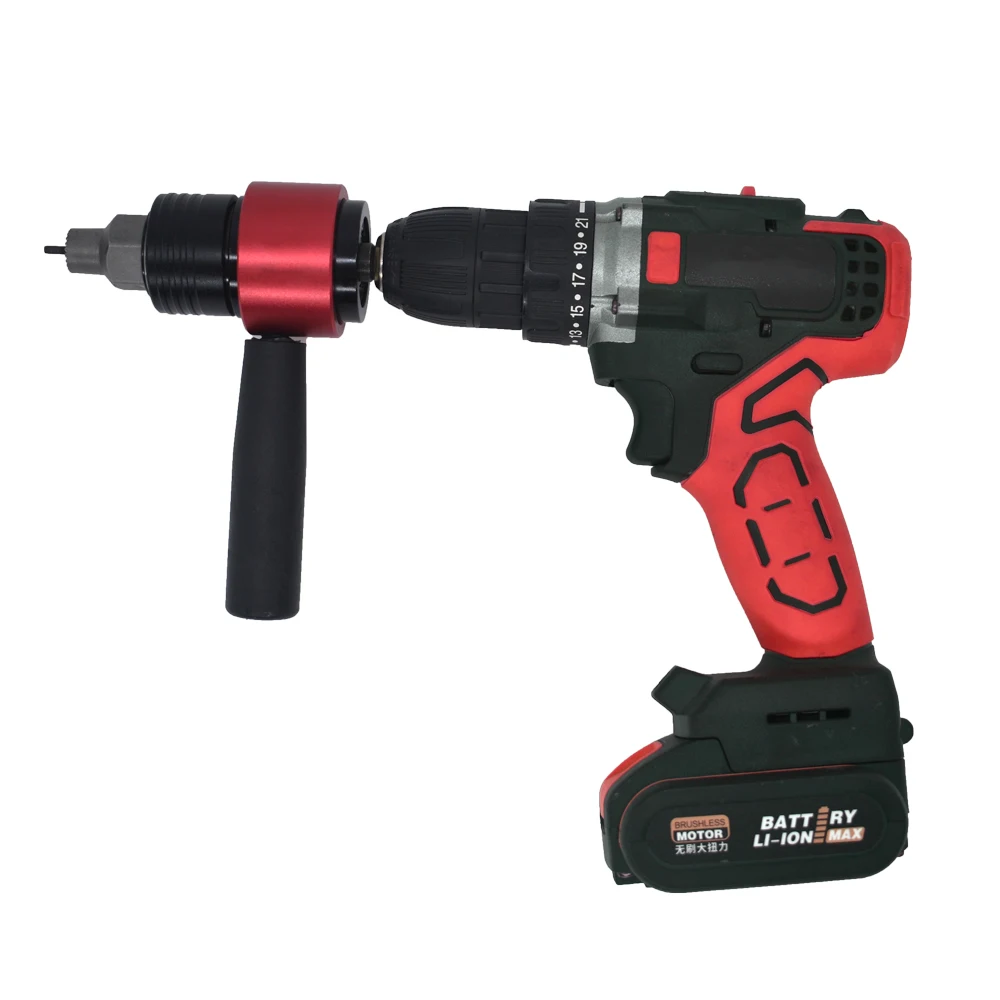 Rivet Nut Tool Riveting Cordless Riveting Drill Electric Adapter Insert Nut Tool for Household Metal Easily Handle Parts M3-M8