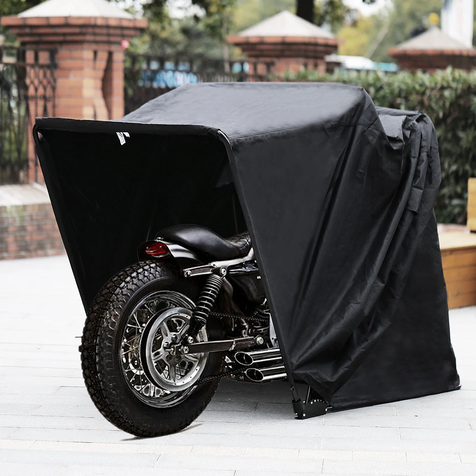 VEVOR Waterproof Motorcycle Shelter Shed Cover Strong Frame Garage Motorbike Tent Scooter Shelter Motor Storage Dust Rain Cover