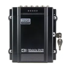 Аналоговая камера высокого разрешения 720P 4-канальный Камера черный ящик для салона автомобиля для такси грузовик SD экшн-камера DVR(устройство цифровой записи), X9