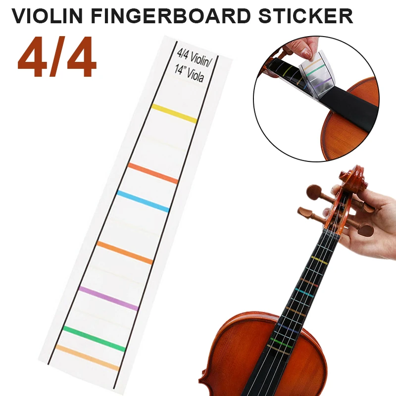 

1pcs 4/4 Violin Fiddle Finger Guide Fingerboard Sticker Violino Fingerboard Fretboard Indicator Position Marker for Beginner