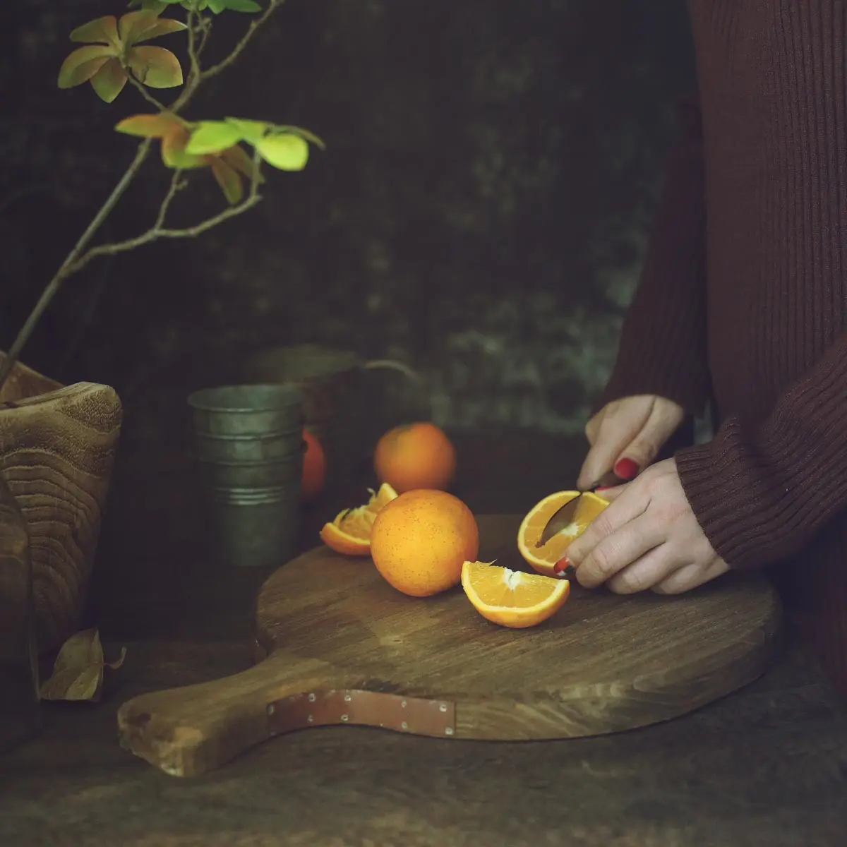 

Old Wooden Round Chopping Board Retro Home Decoration Food Photography Props Pizza Bread Fruits Vintage Rural