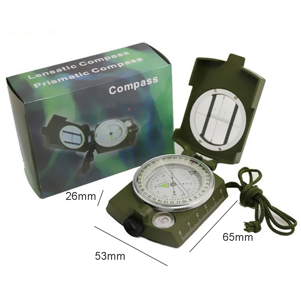 High Quality Compass High-Precision American Style Multifunctional For Outdoor Camping Hiking Gifts | Спорт и развлечения