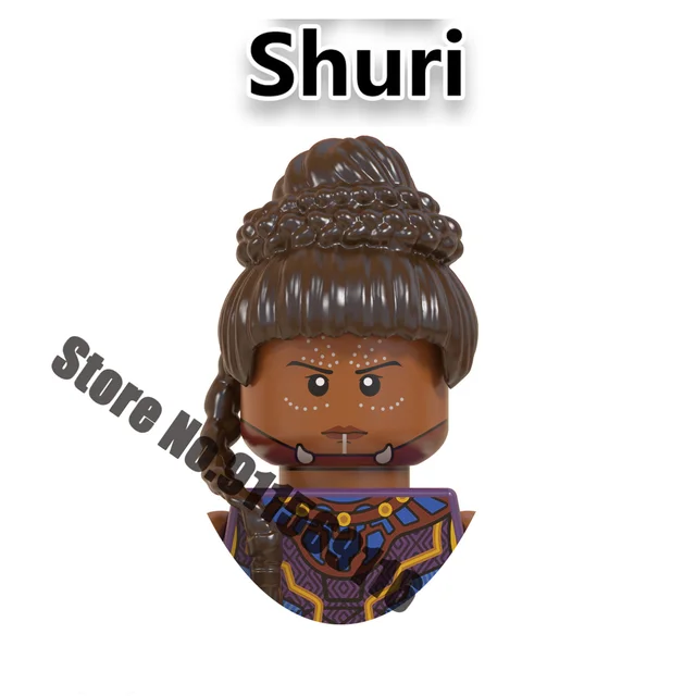 Superhero Building blocks Loki Sylvie Iron Man Spiderman Hulk Thor Captain America Venom Groot Thanos Vision Falcon Deadpool Toy A-WM763