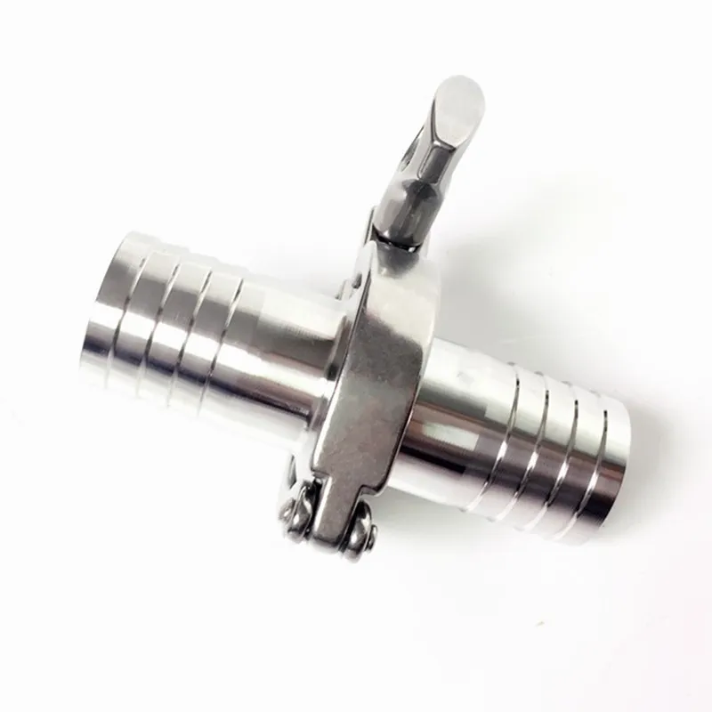 2" 51mm Sanitary Hose Barb Set Ferrule OD 64MM +2"Tri Clamp + 2" PTFE