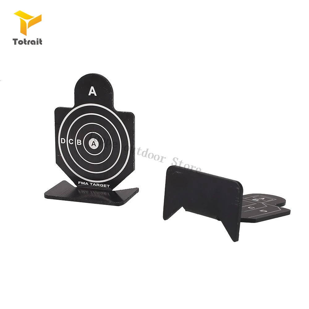 TOtrait Airsoft Metal Shooting Target Set AEG GBB Rifle Pistol BB Gun