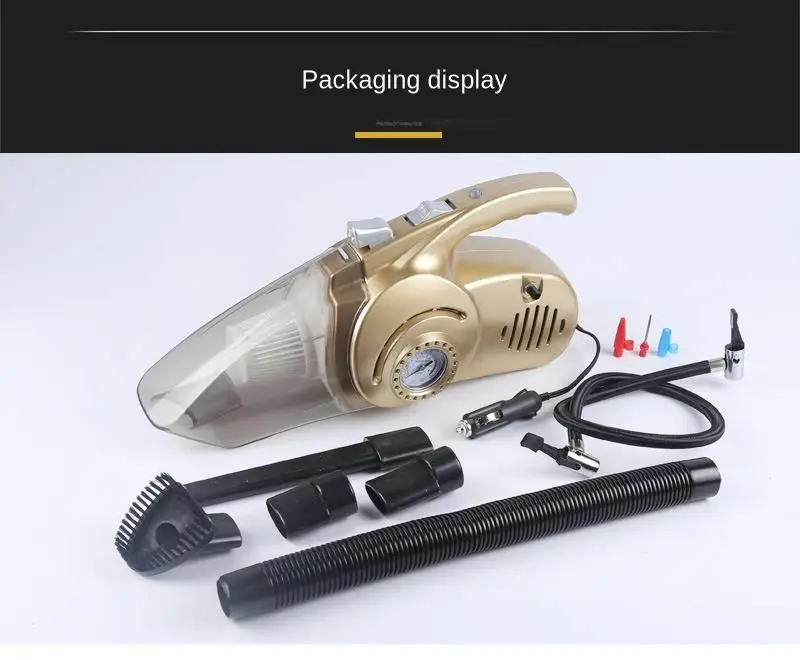 Vacuum Cleaner For Car Portable Vacuum Cleaner Handheld 12V 120W Mini Car Vacuum Cleaner Auto Aspirador Coche