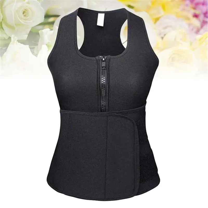 ROSENICE1PC Compression Corset Vest Waist Trainer Belly Control Slimming Shapewear for Women