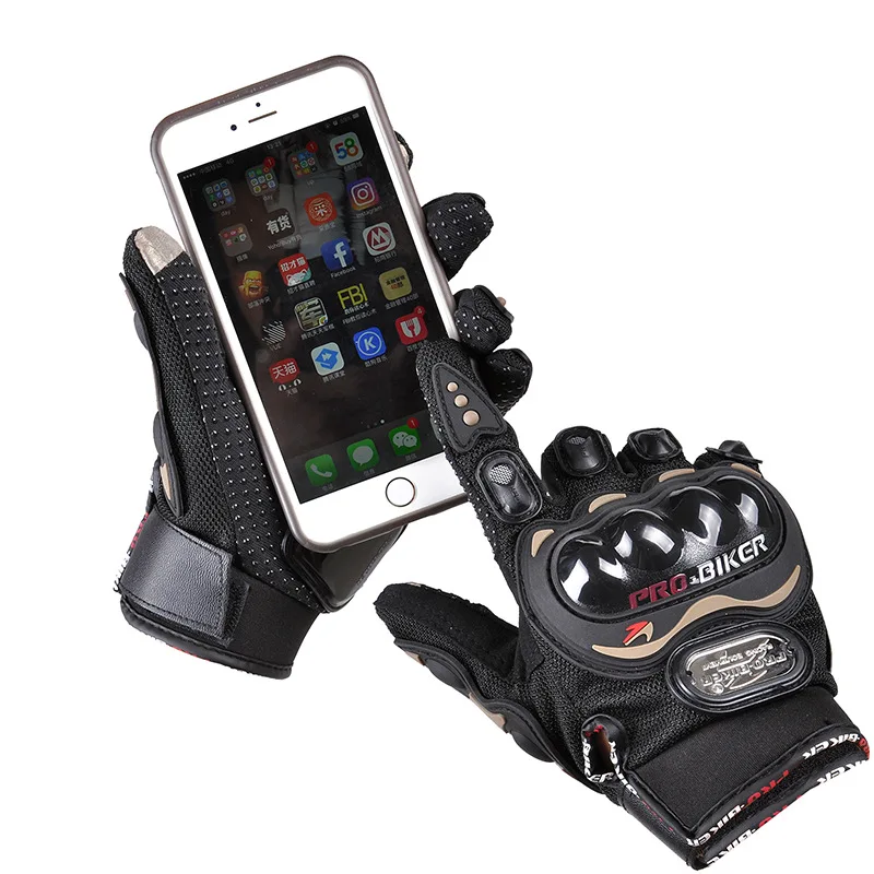 Touchscreen Motorcycle and Biker Gloves