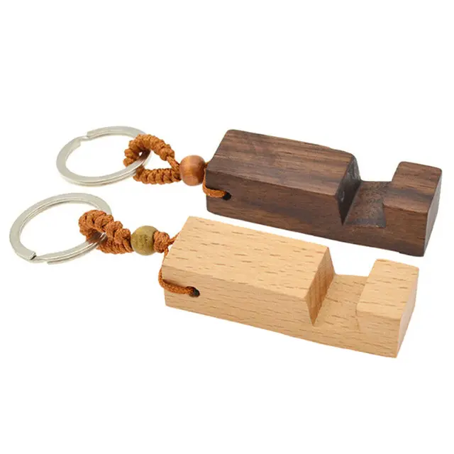 Support Téléphone Portable Réglable En Bambou - Design Compact Et élégant Pour Bureau Ou Maison