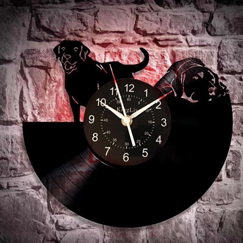 

Dachshund Vinyl Wall Clock Dog,Decoration for Room,Christmas Gifts for All, Living Room(size: 30 Cm In Diameter, Color: Black)