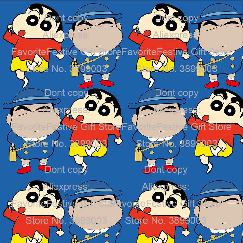 Мультяшный Аниме Crayon Shin Chan украшение для скрапбукинга искусства работы пэчворк