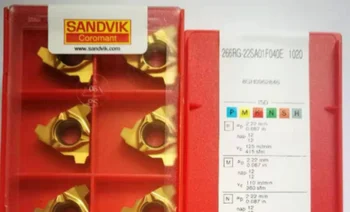 

10PCS CARBIDE INSERT 266RG-22SA01F040E 1020