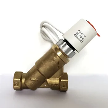 

DN20/DN25 brass dynamic balancing electric two-way valve fan coil temperature control in HAVC system motorized control valve