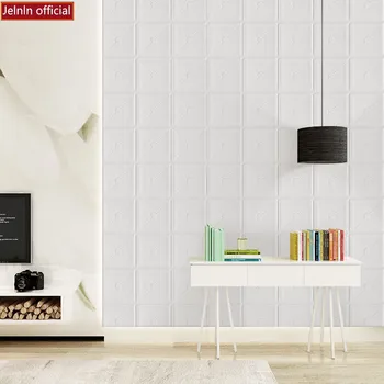 

3D foam wallpaper soft wall brick waterproof child anti-collision TV background decoration kindergarten wall stickers