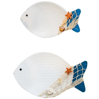 

Mediterranean Wall Hanging Ocean Wall Three-Dimensional Model House Hotel Wall Hanging Wall Decoration Ornament 2PCS