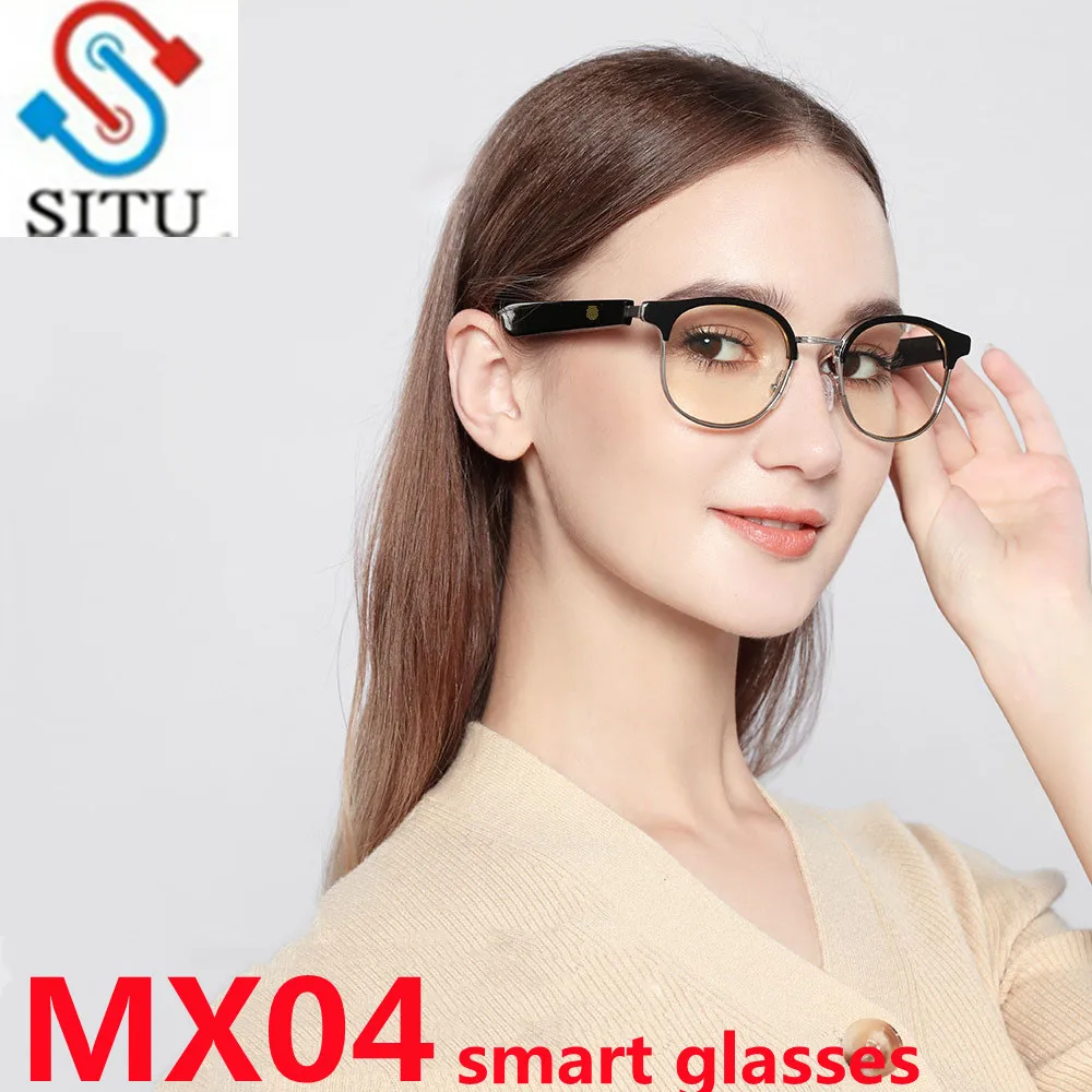 

New Smart Glasses Wireless BT 5.0 Hands-Free Calling Music Audio Sport Headset Eyewear Intelligent Eyeglasses For iPhone