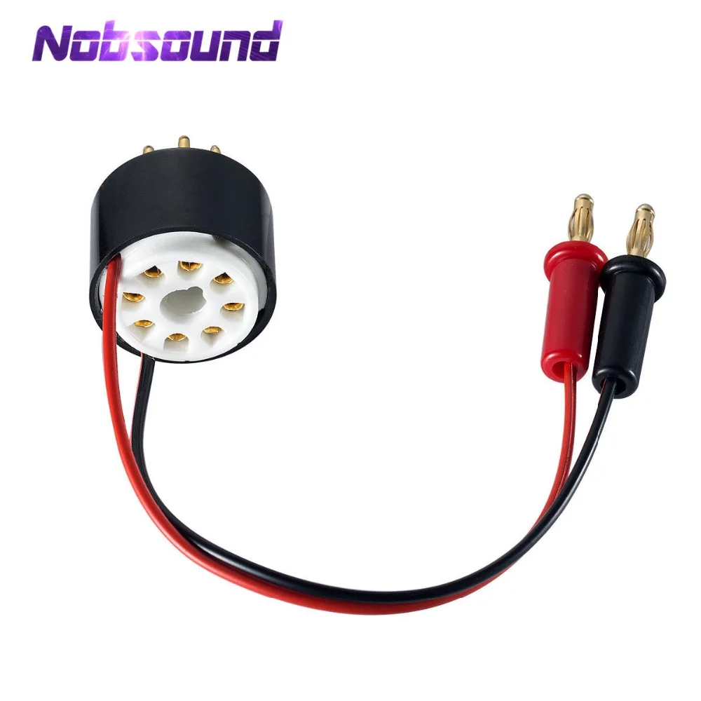 Nosound 8 pin Tube Amp Plate Bias Current Probe Tester Socket For 6l6 nosound-8-pin-tube-amp-plate-bias-current-probe-tester-socket-for-6l6