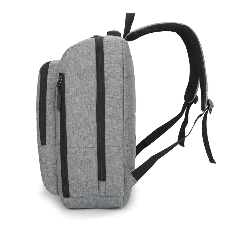 

New Style Backpack Men Multi-functional Business Computer Backpack USB School Bag Non-Logo Customizable