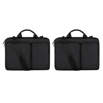 

360° Protective Laptop Shoulder Bag Waterproof Notebook Laptop Bag for Air Pro Messenger Briefcase